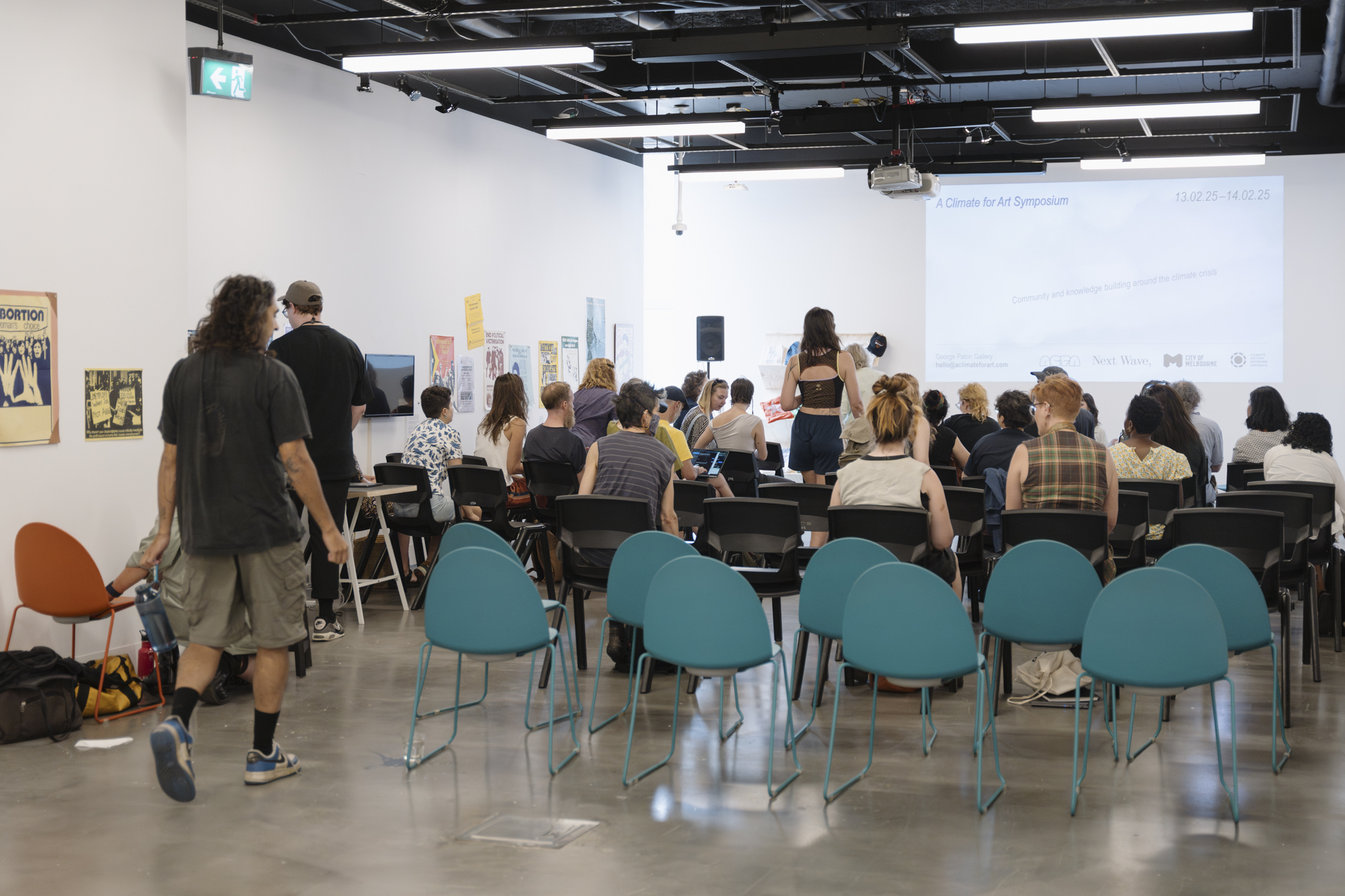 The George Paton Gallery is a contemporary art gallery presenting projects by University of Melbourne students.